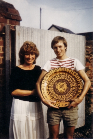 Andy Turner & Shirley Collins - Sidmouth Singer competition 1984