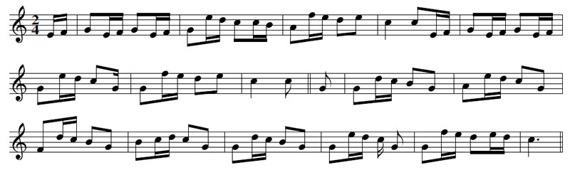 The Swiss Boy, from the George Spencer MS (Village Music Project)